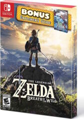 Nintendo Switch Legend of Zelda Breath of the Wild w/Explorer's Guide & Box [In Box/Case Complete]